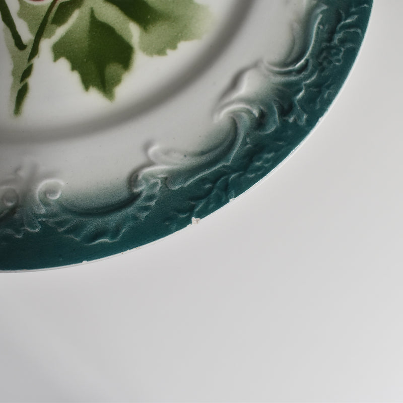 Antique Plate Pexonne Raisins A