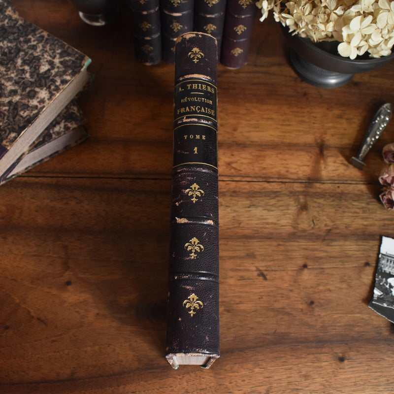 Antique Book A. THIERS Révolution Française Tome 1