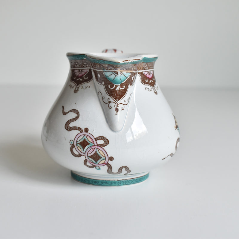 Antique Creamer Digoin & Sarreguemines