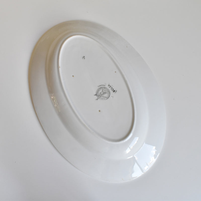 Vintage Oval Platter Mulardeau Solea