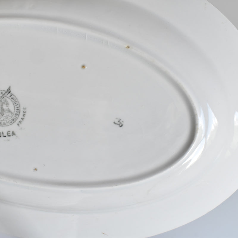 Vintage Oval Platter Mulardeau Solea