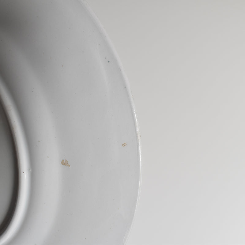 Antique Plate: Pécsenne, Raisins B