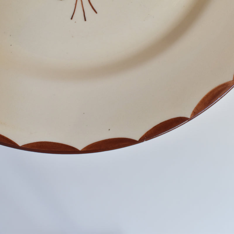 Vintage Plate Longchamp Agen A