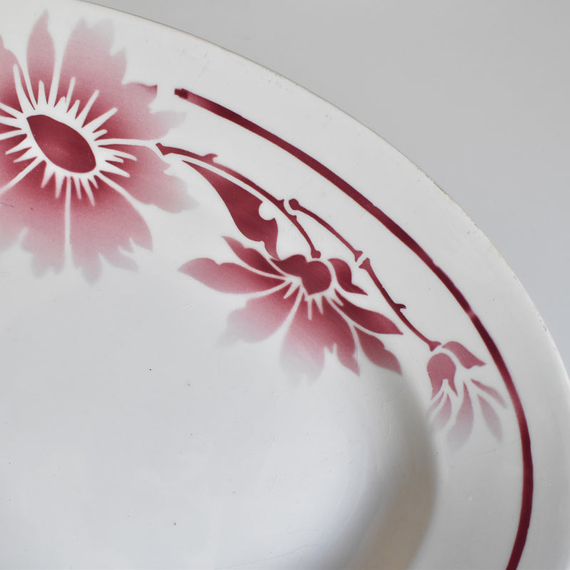 Vintage Oval Platter Mulardeau Solea