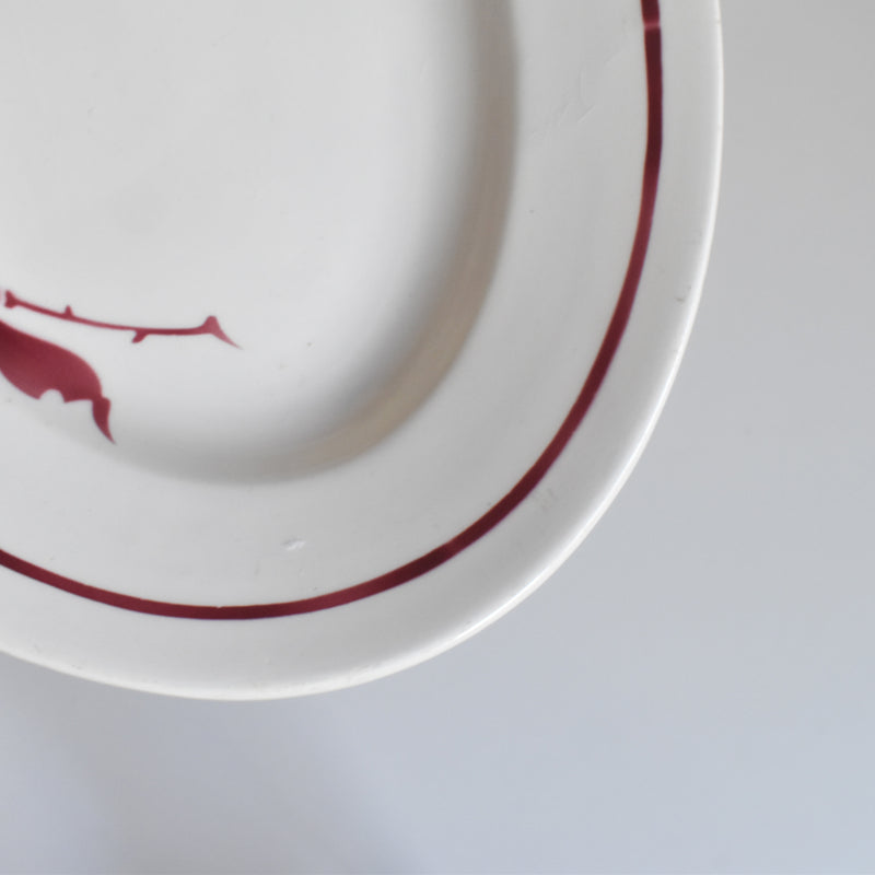 Vintage Oval Platter Mulardeau Solea