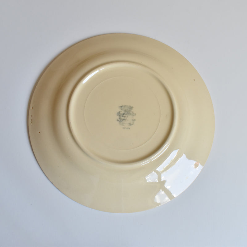 Vintage Plate Longchamp Agen B