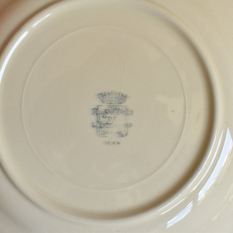 Vintage Plate Longchamp Agen B