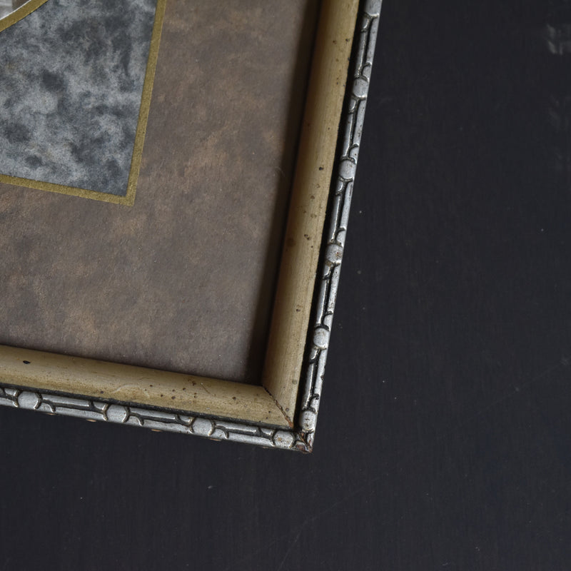 Vintage Frame Silver Marriage