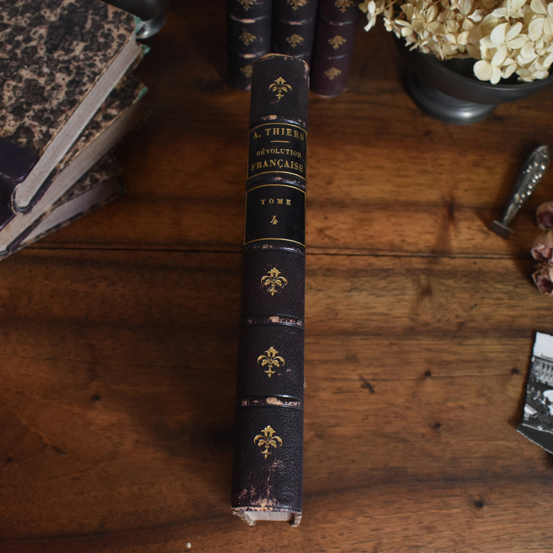 Antique Book A. THIERS Révolution Française Tome 4