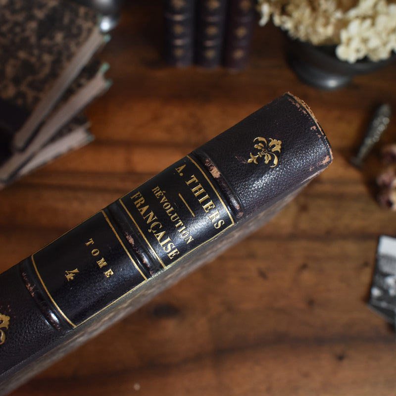 Antique Book A. THIERS Révolution Française Tome 4