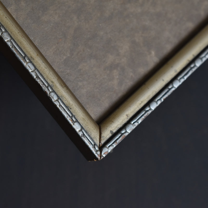 Vintage Frame Silver Marriage