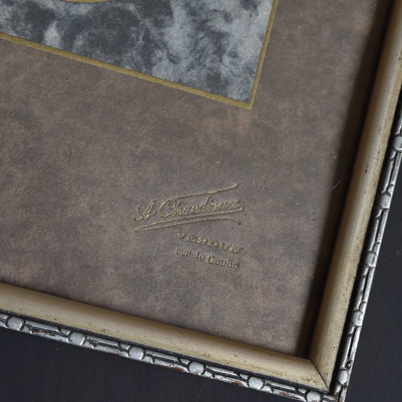 Vintage Frame Silver Marriage