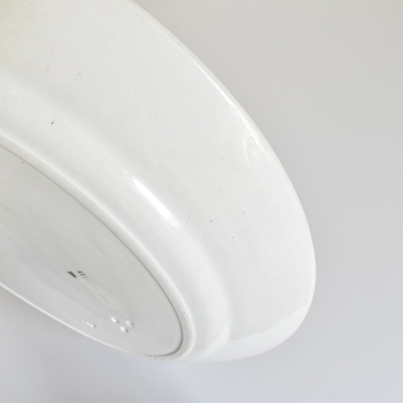 Vintage Oval Plate, Saint-Amand, Ceranord
