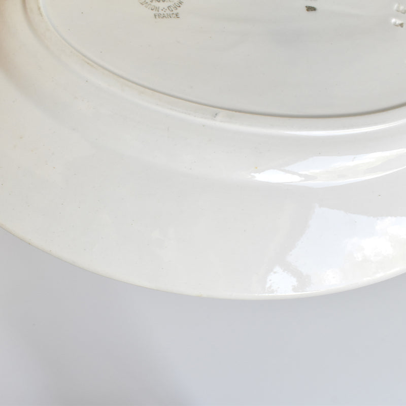 Vintage Oval Plate, Saint-Amand, Ceranord