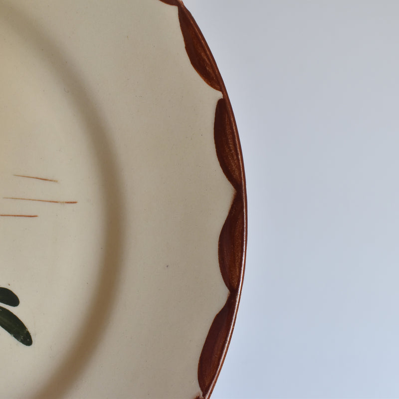 Vintage Plate Longchamp Agen B