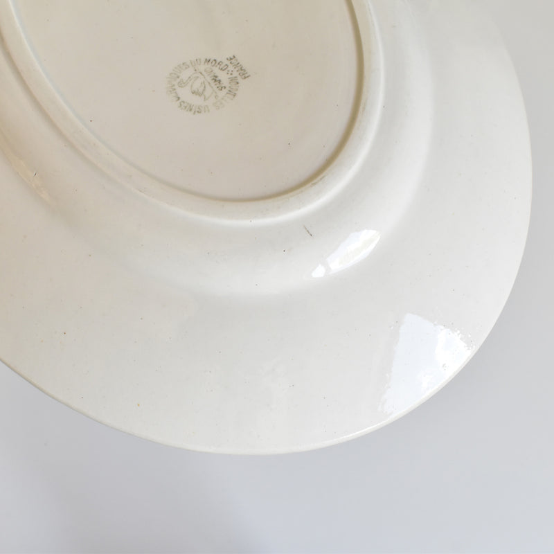 Vintage Oval Plate, Saint-Amand, Ceranord