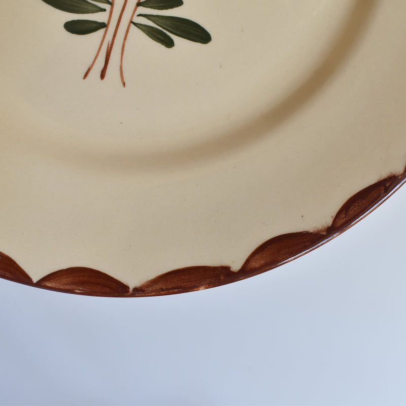 Vintage Plate Longchamp Agen B