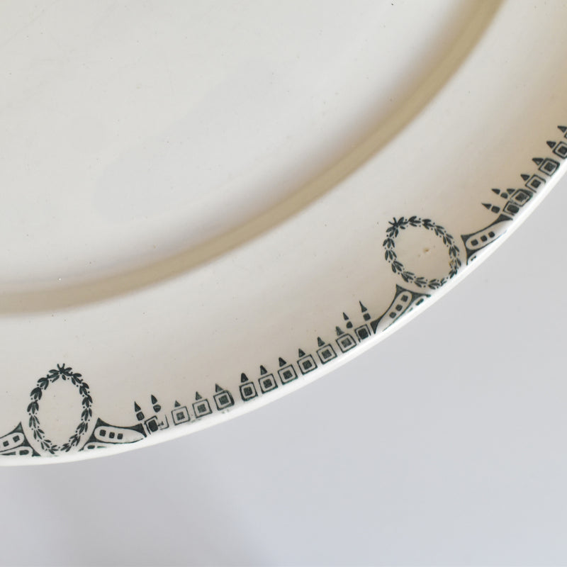Vintage Oval Plate, Saint-Amand, Ceranord