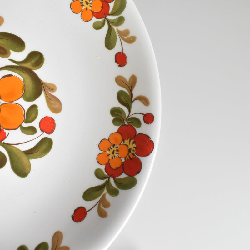 ヴィンテージ深皿 オルシー ムランデルー Fleurs Oranges B