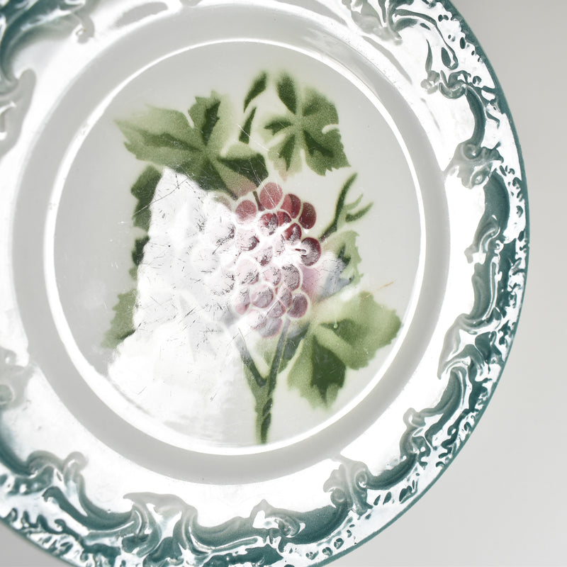 Antique Plate Pecsonne Raisins C