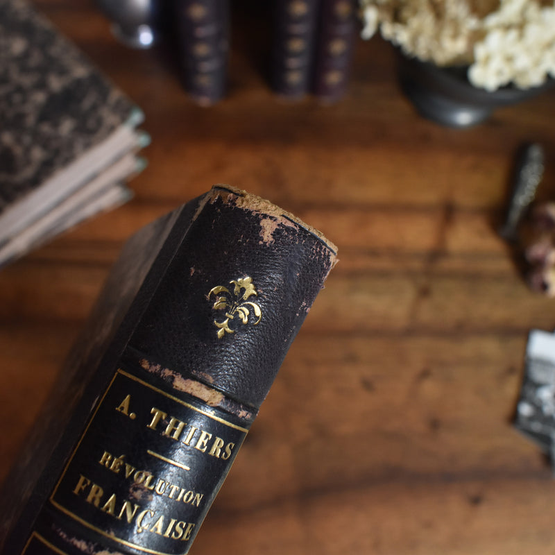 Antique book A.THIERS Révolution Française Tome 5