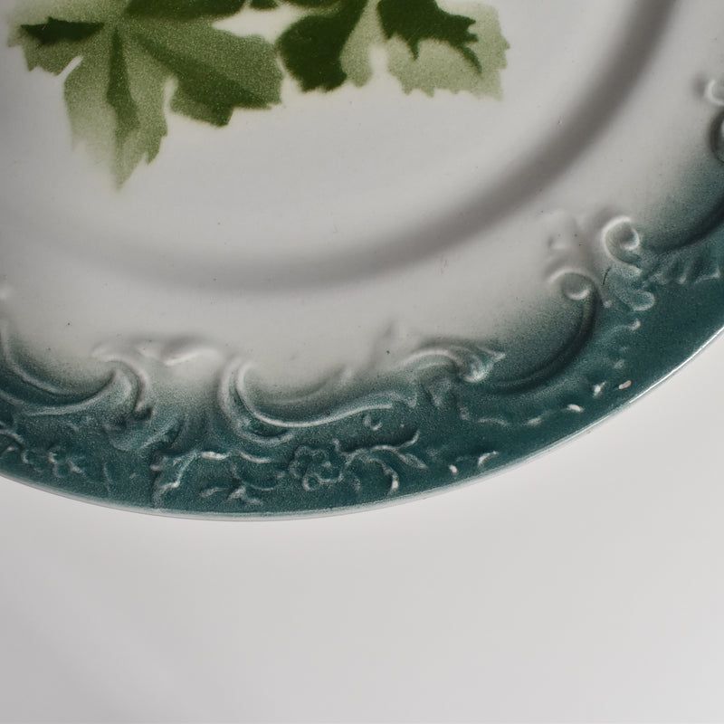 Antique Plate Pecsonne Raisins C