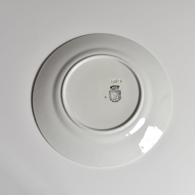 Antique Plate Pecsone Raisins D