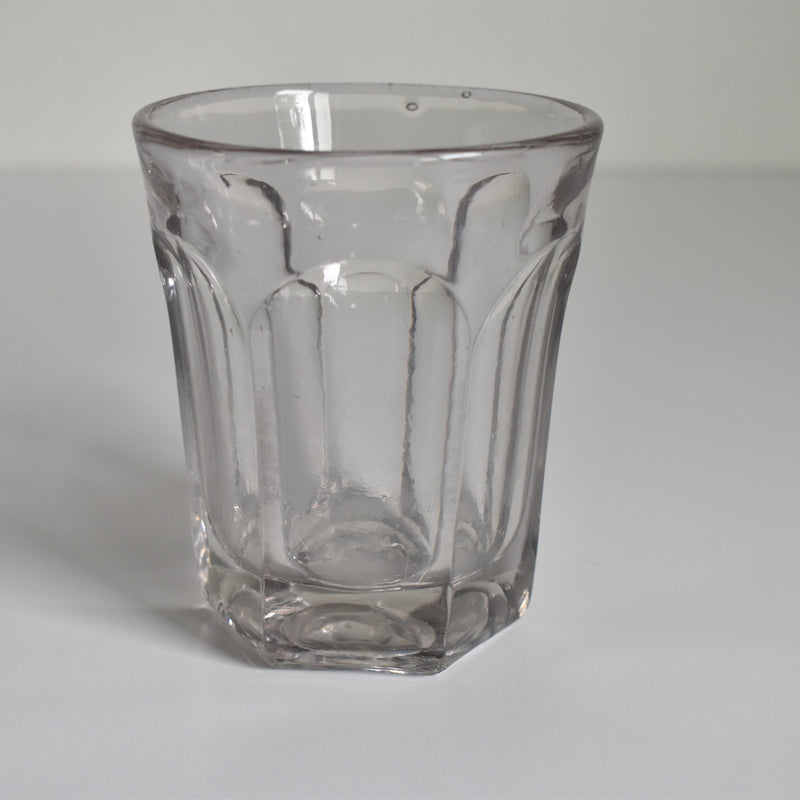 Antique Glass Jam Pot