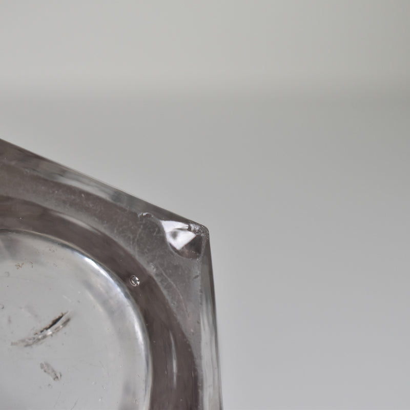 Antique Glass Jam Pot