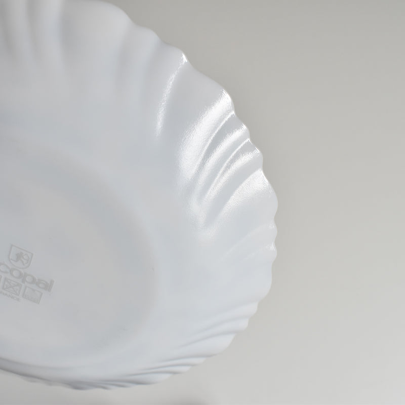 ヴィンテージガラスデザートプレート ARCOPAL Honorine