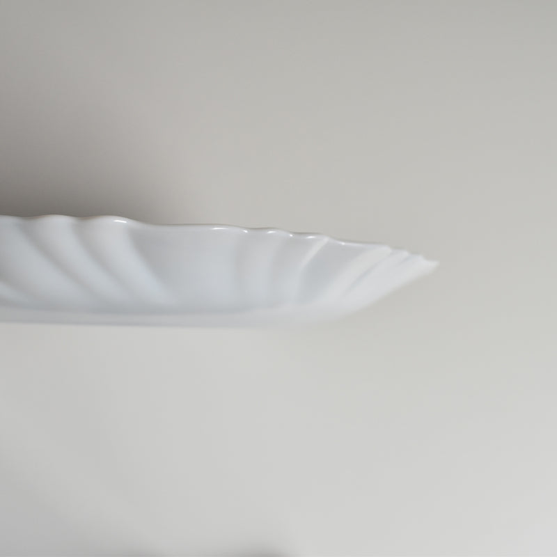 ヴィンテージガラスデザートプレート ARCOPAL Honorine