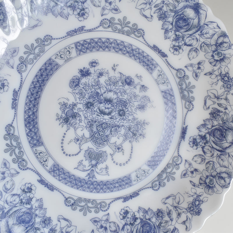 ヴィンテージガラスデザートプレート ARCOPAL Honorine