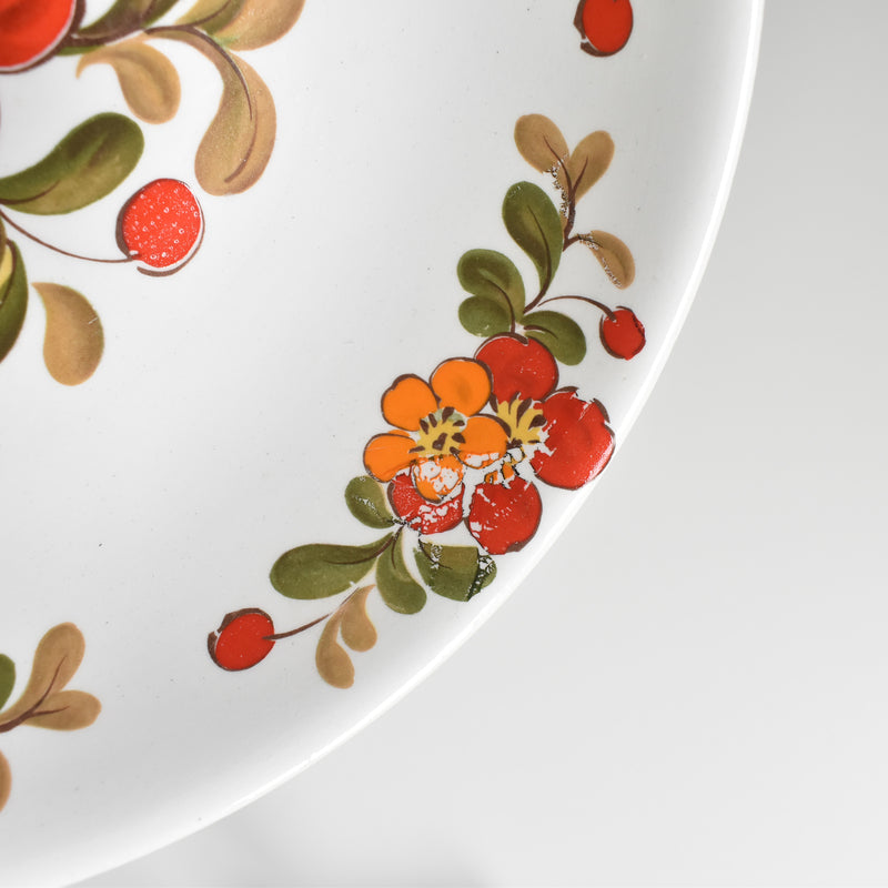 ヴィンテージ深皿 オルシー ムランデルー Fleurs Oranges C