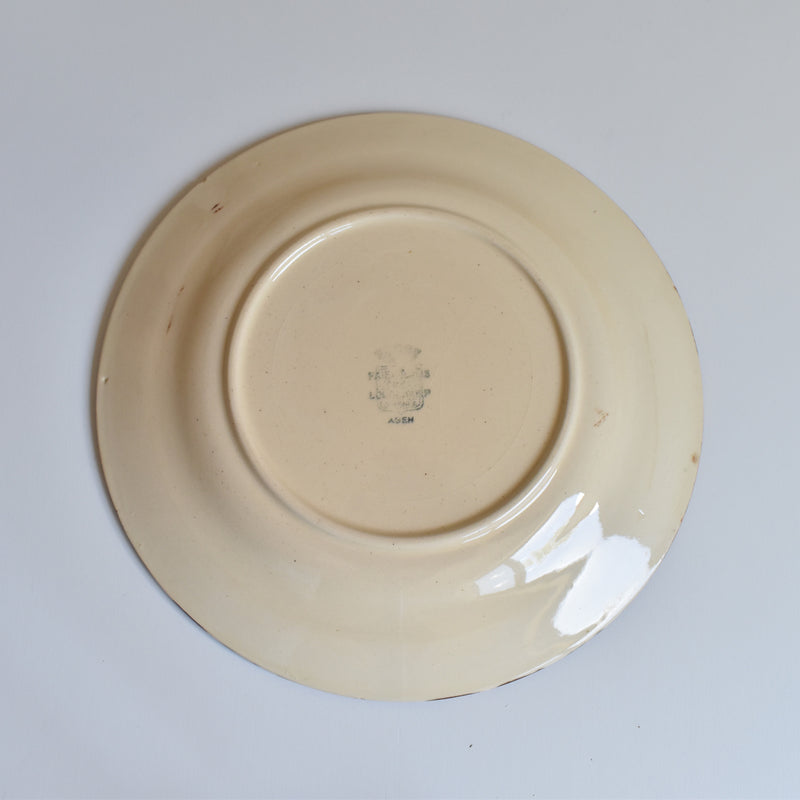 Vintage Plate Longchamp Agen D
