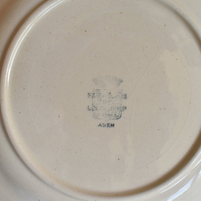 Vintage Plate Longchamp Agen D