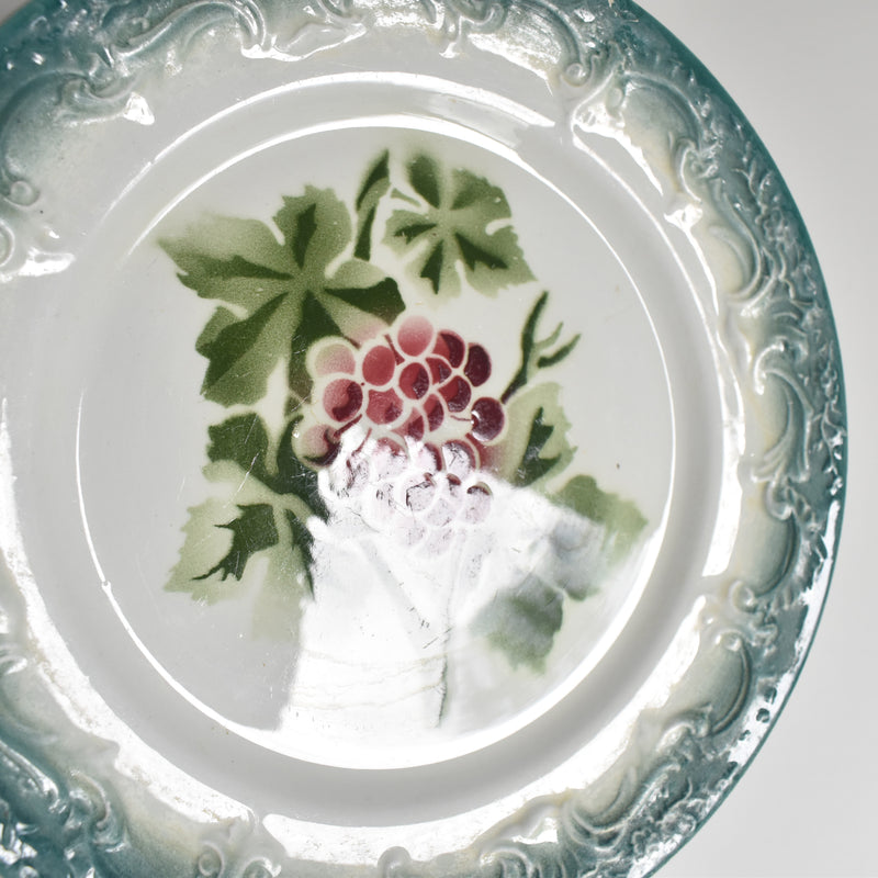 Antique Plate Pecsone Raisins D