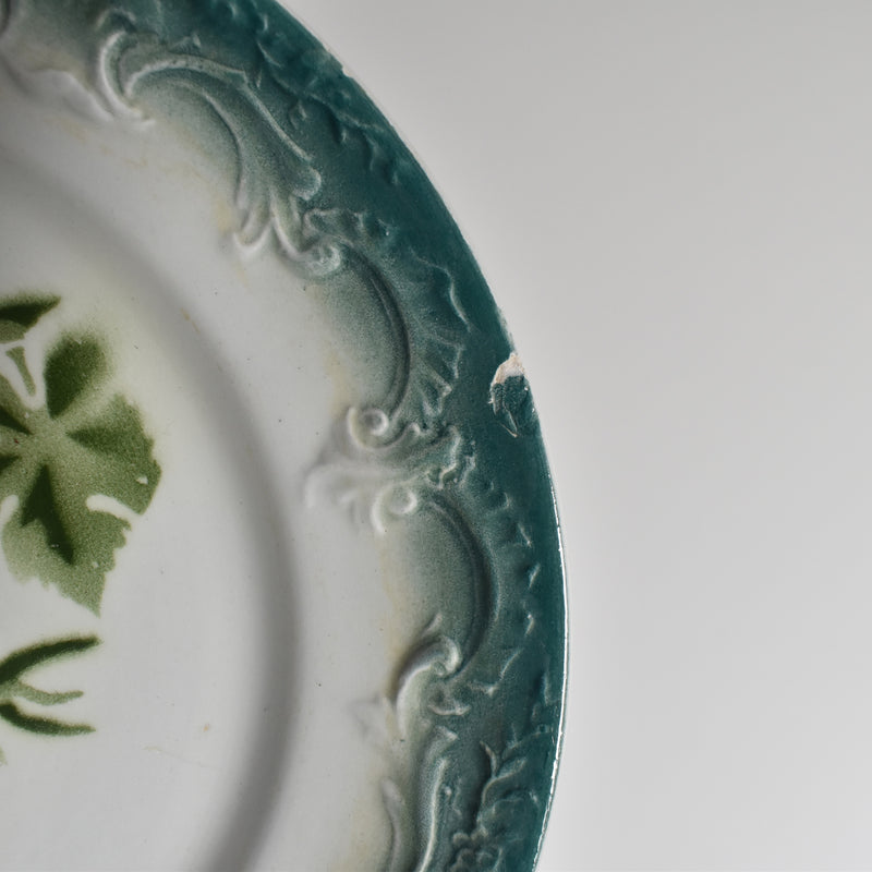 Antique Plate Pecsone Raisins D