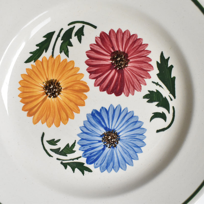 Vintage Plate Digoin & Sarreguemines Chalons D