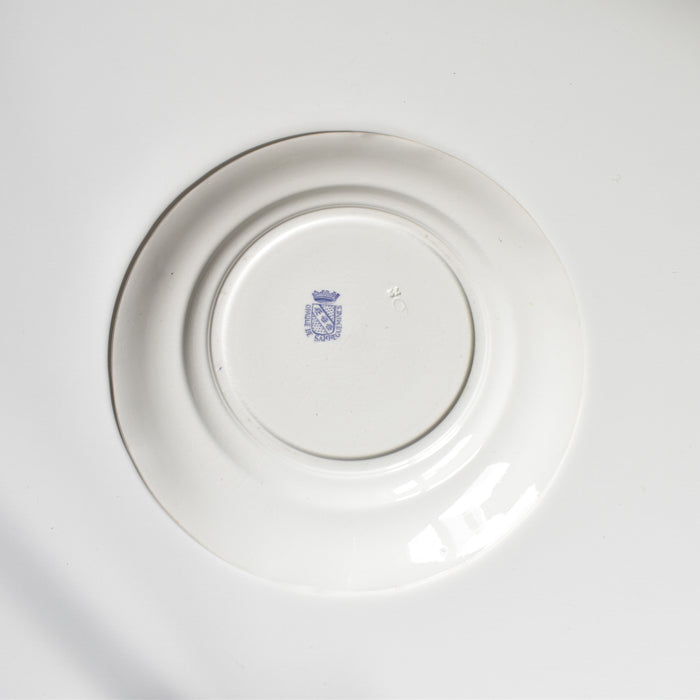 アンティークデザートプレート サルグミンヌ La chasse N8