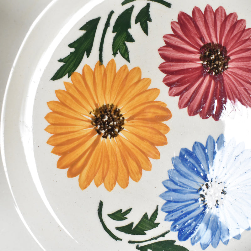 Vintage Plate Digoin & Sarreguemines Chalons D