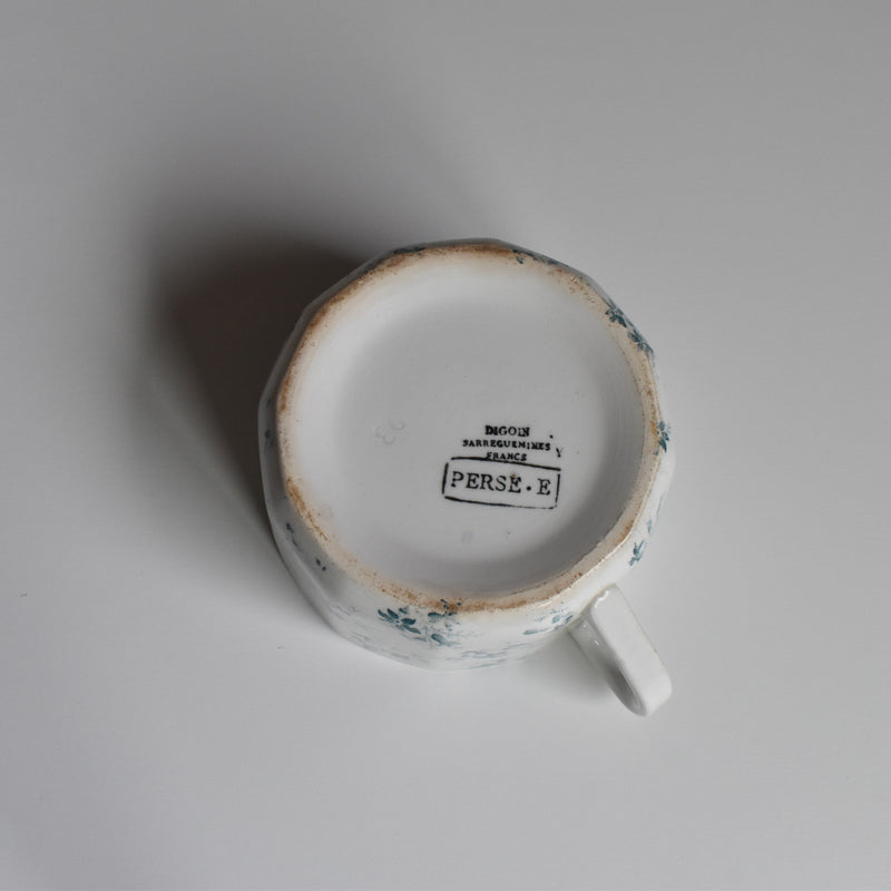Vintage Teacup, Digoin & Sarreguemines Perse E