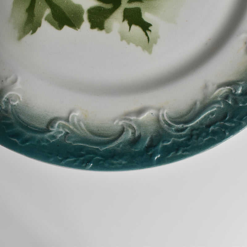 Antique Plate Pecsone Raisins D