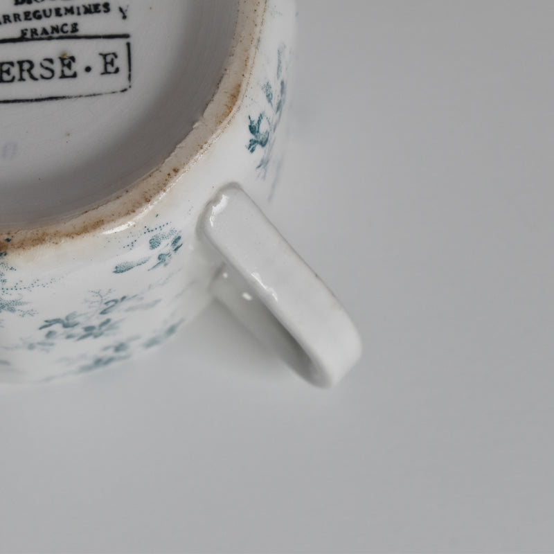 Vintage Teacup, Digoin & Sarreguemines Perse E