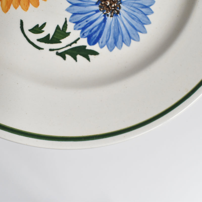 Vintage Plate Digoin & Sarreguemines Chalons D