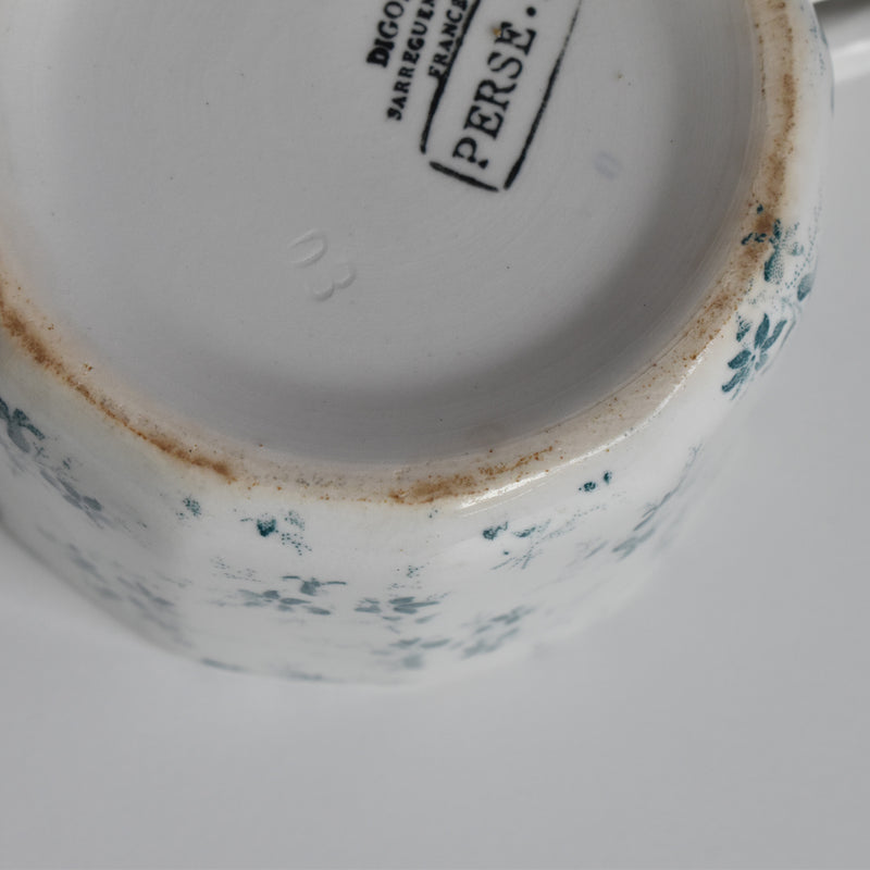 Vintage Teacup, Digoin & Sarreguemines Perse E