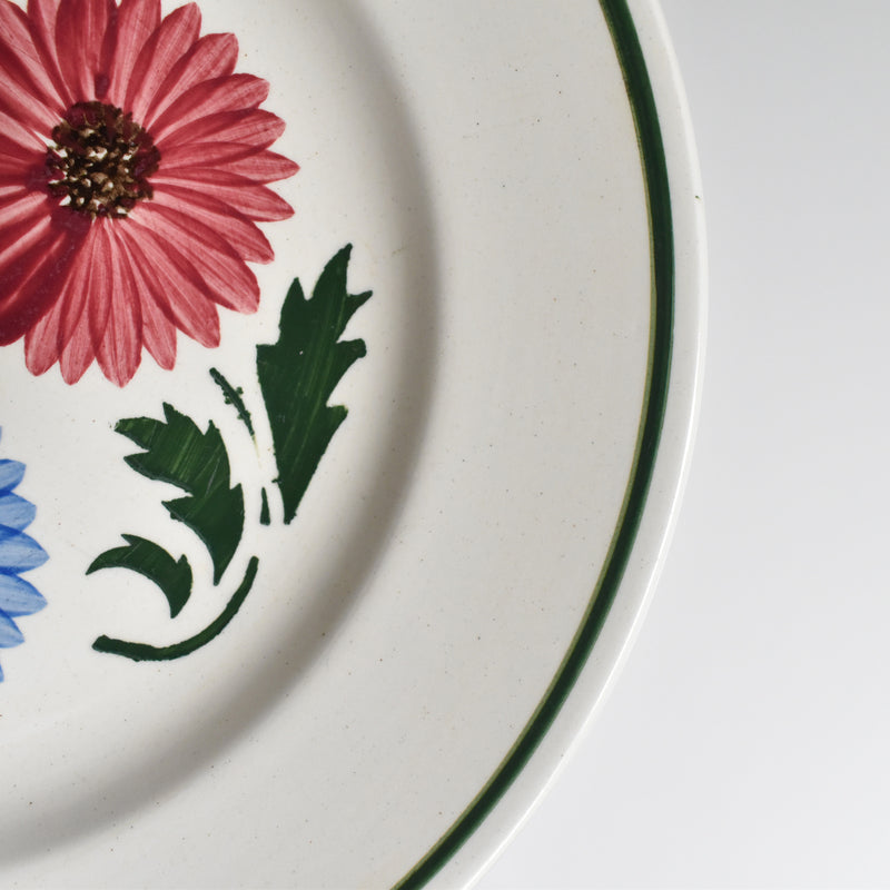 Vintage Plate Digoin & Sarreguemines Chalons D