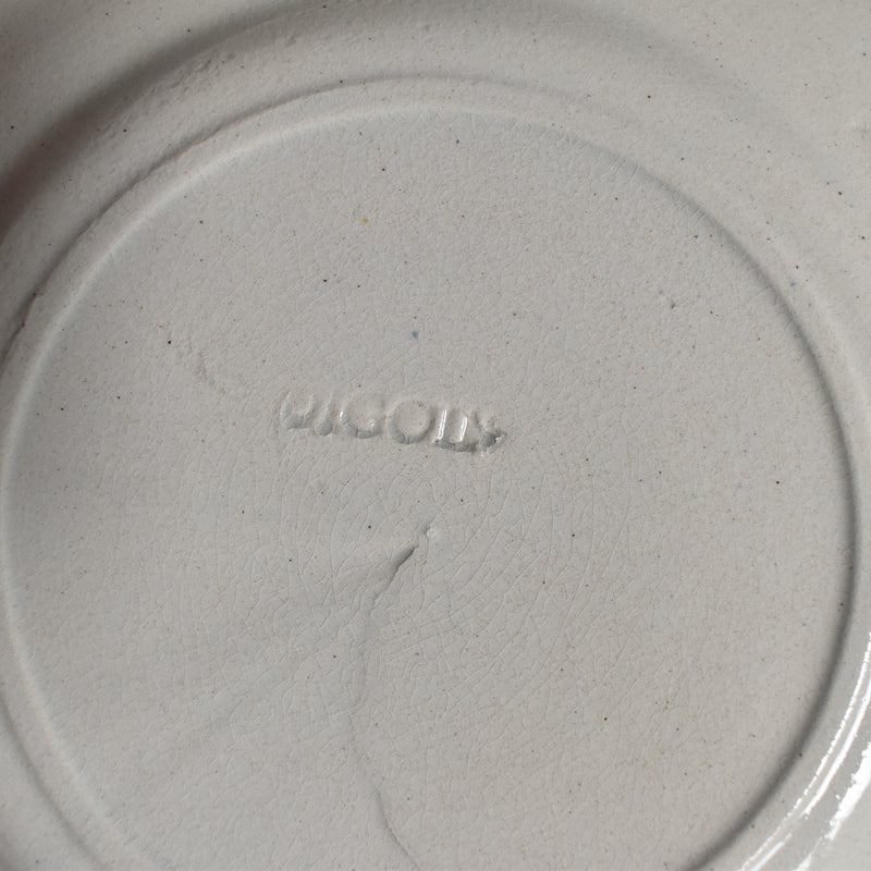 Antique dessert plate DIGOIN A
