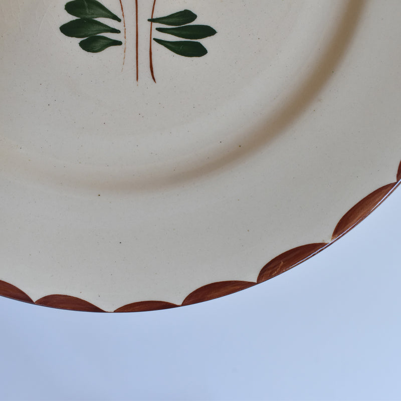 Vintage Plate Longchamp Agen D