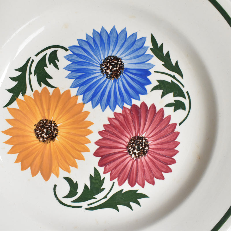 Vintage Plate Digoin & Sarreguemines Chalons E