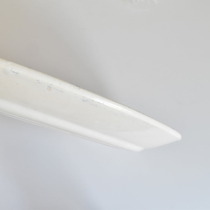 Antique Oval Platter, Faiencerie du Midi AB&Cie